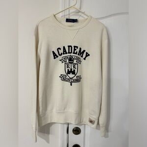 Polo Cotton Blend Fleece Sweatshirt (Size M)